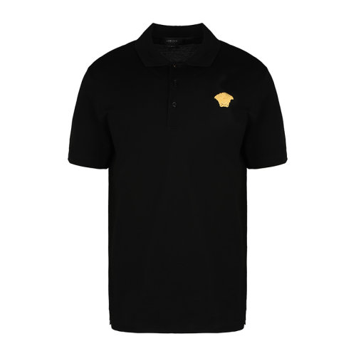 VERSACE/范思哲 美杜莎徽标时尚短袖T恤男士短POLO衫A87427A237141