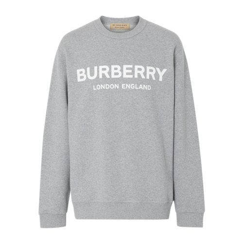 Burberry/博柏利  男装 服饰 棉质LOGO标识时尚运动衫 男卫衣