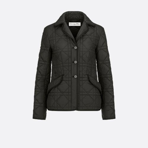  DIOR迪奥 22年秋冬 女士 夹克 Vest Bar Macrocannage 157V38A2827_X9000 预定商品1-3周发货