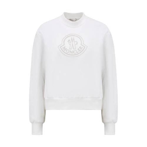  MONCLER蒙可蒙克莱 22年秋冬 女士 卫衣 Logo Sweatshirt H20938G00028809KX001