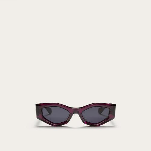  VALENTINO华伦天奴 22年秋冬 女士 太阳眼镜 III - LUNETTES ASYMéTRIQUES EN ACéTATE Z500V