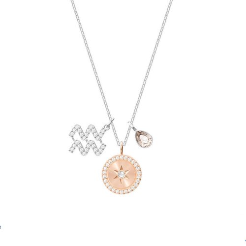 Swarovski/施华洛世奇  ZODIAC 十二星座 水瓶座项链 灵动可拆卸 水瓶座 5349213