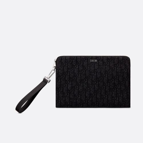  DIOR迪奥 22年秋冬 男士 手拿包 手拿包 2OBCA251YSE_H03E 预定商品1-3周发货