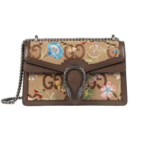  GUCCI古驰 22年秋冬 女士 Dionysus系列超级双G小号肩背包 400249 UKMLN 2572