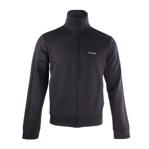 Valentino/华伦天奴  男装 时尚简约 男士黑色外套夹克 SV3MF12A580 580