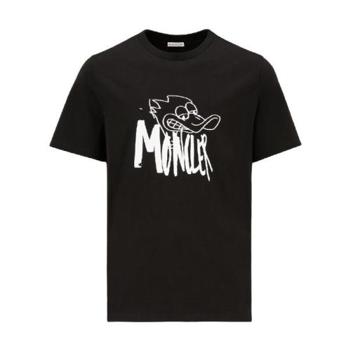 MONCLER蒙可蒙克莱 22年秋冬 男士 短袖T恤 Duck Motif T-Shirt H20918C00030829H8999