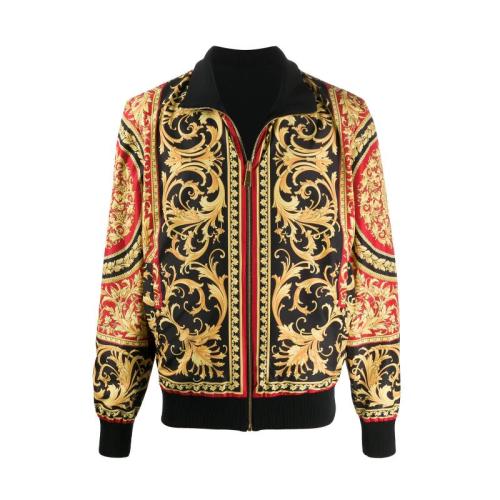 VERSACE/范思哲  男装 时尚 男士两面穿黑色夹克 A75809A-9A2-2532