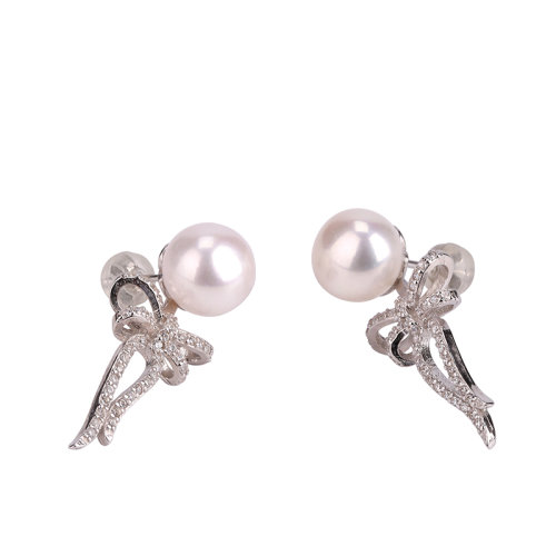 GeleiStory/GeleiStory真我系列925银淡水珍珠独立耳钉