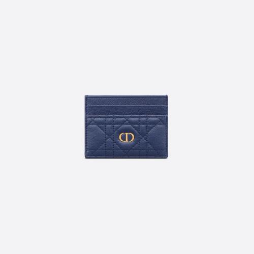  DIOR迪奥 22年秋冬 女士 卡包 Porte-cartes 5?fentes Dior Caro S5130UWHC_M14Z
