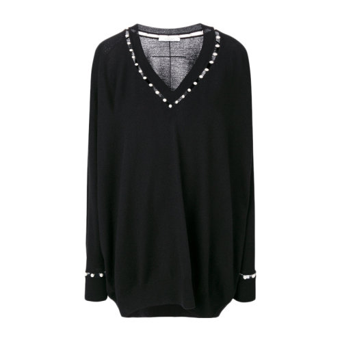 Givenchy/纪梵希 女装 服饰 V领时尚羊毛衫 女士针织衫/毛衣