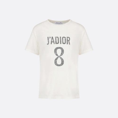  DIOR迪奥 22年秋冬 女士 短袖T恤 T-shirt J'Adior?8 213T03TC001_X0200 预定商品1-3周发货