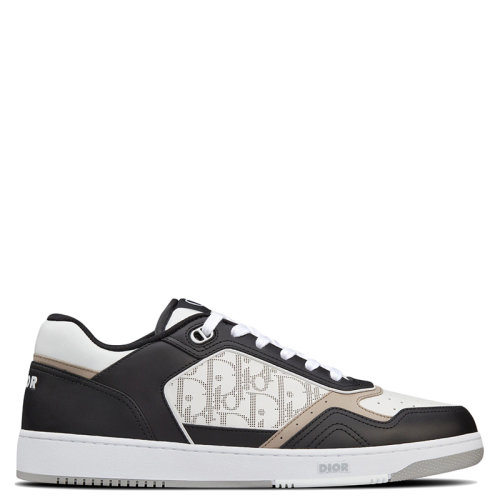 DIOR/迪奥 22年早春新款 B27系列 男士拼色老花皮革低帮运动鞋1940048
