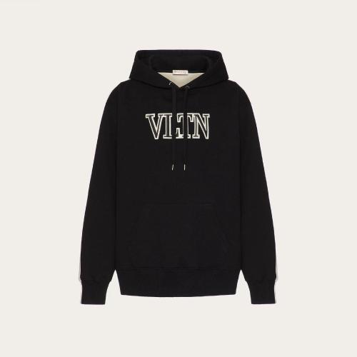 VALENTINO华伦天奴 22年秋冬 男士 卫衣 SWEAT-SHIRT EN COTON A_VEC BRODERIE VLTN 1V3MF23C8