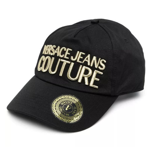 VERSACE JEANS/范思哲牛仔  男女同款棉质时尚百搭字母刺绣棒球帽帽子   EE8GWAK10-E85075-EM27