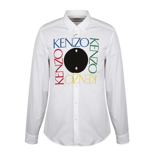 KENZO/高田贤三男装男士长袖衬衫男F955CH214
