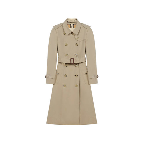 BURBERRY/博柏利 女士风衣 女士棉质长款风衣外套 80457791