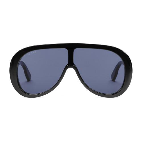  GUCCI古驰 22年秋冬 男士 超大造型面罩风格太阳眼镜 720723 J0740 1012