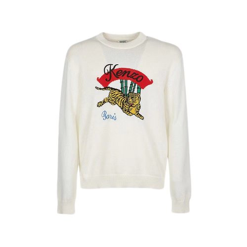 KENZO/高田贤三    白色男士针织衫/毛衣  5PU2573XC