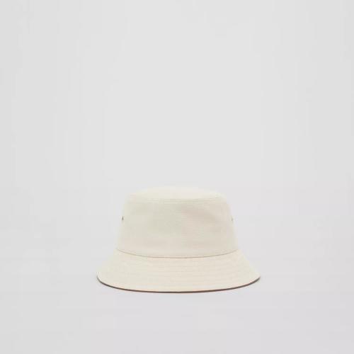  BURBERRY 22年秋冬 男士 Horseferry 装饰棉质渔夫帽 80574011