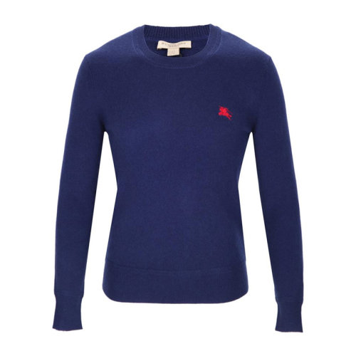 BURBERRY/博柏利 男士羊绒圆领套头长袖上衣针织衫羊绒衫