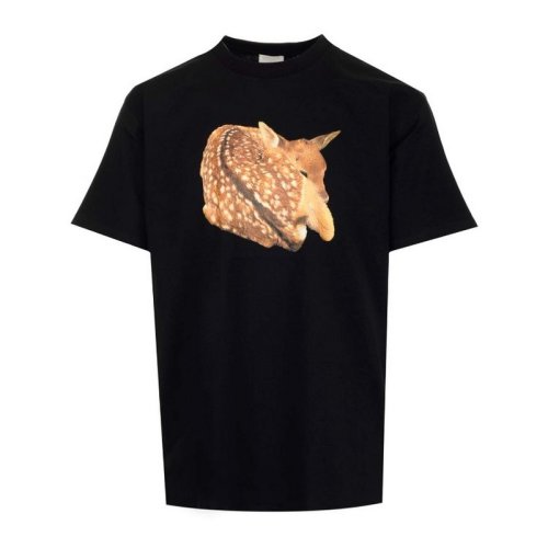  BURBERRY/博柏利 男士黑色棉质短袖T恤 8056311 PLFSX