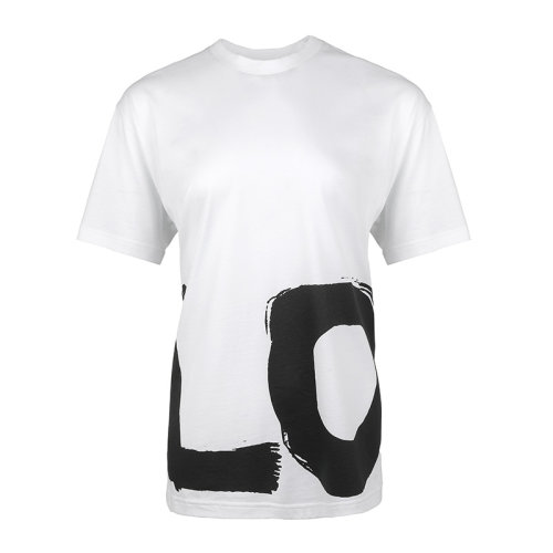 BURBERRY/博柏利Love印花棉宽松T恤衫女士短袖T恤8037302