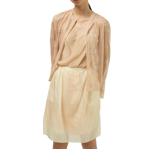 19年秋冬款nisiss/怡夕丝棉纺纱开襟外套女士夹克n185sd24