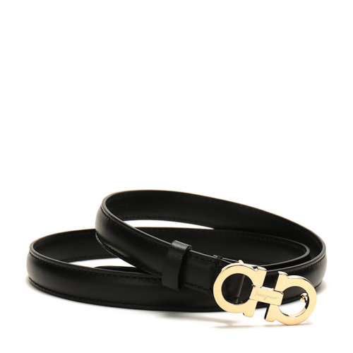 SalvatoreFerragamo/菲拉格慕 女士牛皮板扣式皮带腰带 23B224