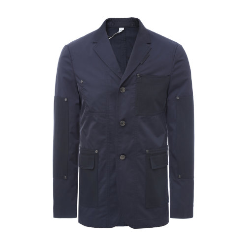 深蓝色男士休闲西装 BURBERRY/博柏利 服装 巴宝莉 男士西服瑕疵特卖（陈列痕迹，不影响使用）