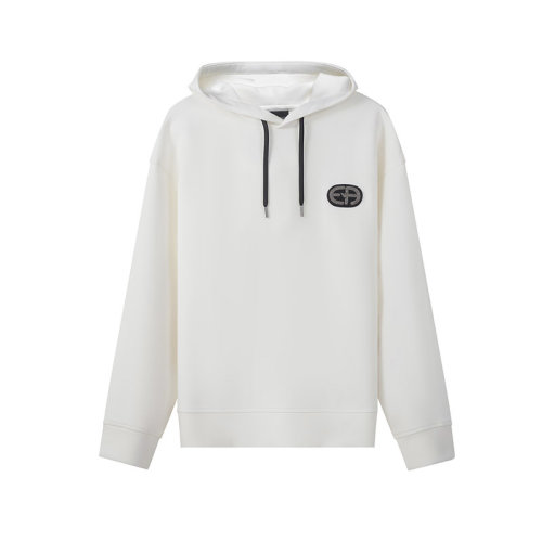 Emporio Armani/安普里奥阿玛尼 【22秋冬新款】 男士棉质连帽长袖卫衣运动衫徽标贴饰 6L1M84 1JHSZ