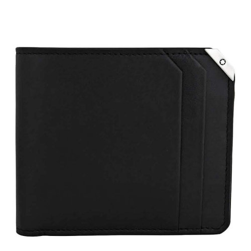 MontBlanc/万宝龙 男士黑色皮革卡包名片夹 114665