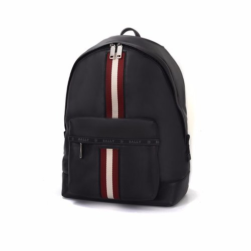  BALLY/巴利 男士黑色皮革双肩包 6227939 PLSX