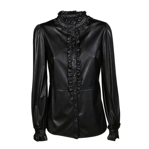 Pinko/品高  秋冬 百搭 女性 黑色 女士长袖衬衫 1G150C Y6BF_Z99