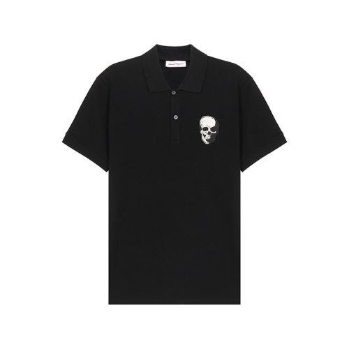 Alexander McQueen/亚历山大麦昆 2021款 男士短POLO 男士棉质短袖POLO衫 650418 QQX33