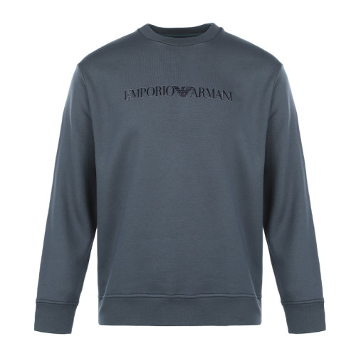 Emporio Armani/安普里奥阿玛尼21新品字母徽标男士套头卫衣男卫衣6K1M941JQNZ