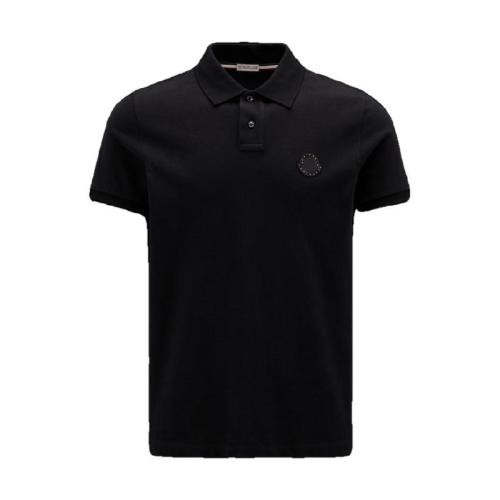 MONCLER蒙可蒙克莱 22年秋冬 男士 短袖Polo Studded Polo Shirt H20918A0000584556999