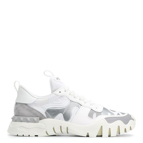 Valentino/华伦天奴 男士白色牛皮革休闲运动鞋 TY0S0C88MHB 33W