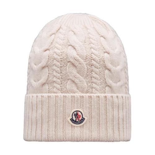  MONCLER蒙可蒙克莱 22年秋冬 女士 帽子 Wool %26 Cashmere Beanie H20933B00059A9328216