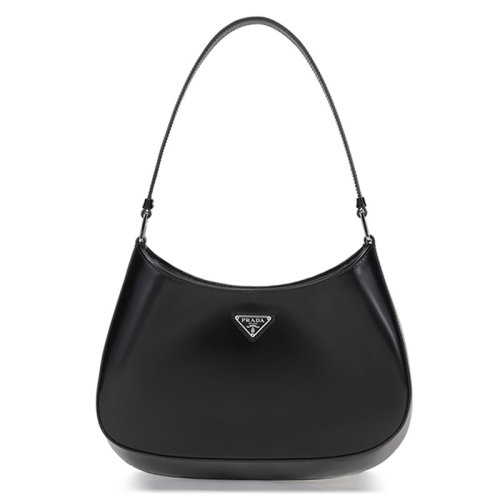 PRADA/普拉达 女士 女包 黑色皮革时尚手提包单肩包 $1BC499-ZO6-F0002 HJH613FG