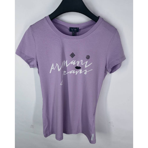 ARMANI JEANS/阿玛尼牛仔女士短袖T恤V5H30 AH瑕疵折扣  40码