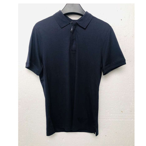 Emporio Armani/安普里奥阿玛尼 藏蓝色男士短袖POLO衫