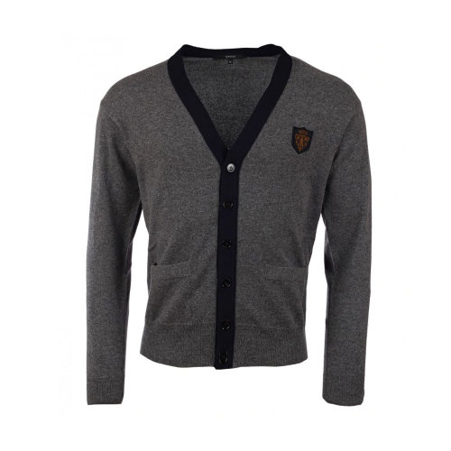 GUCCI/古驰 男士纯色羊绒针织衫开衫 387719-Z5315 多色可选