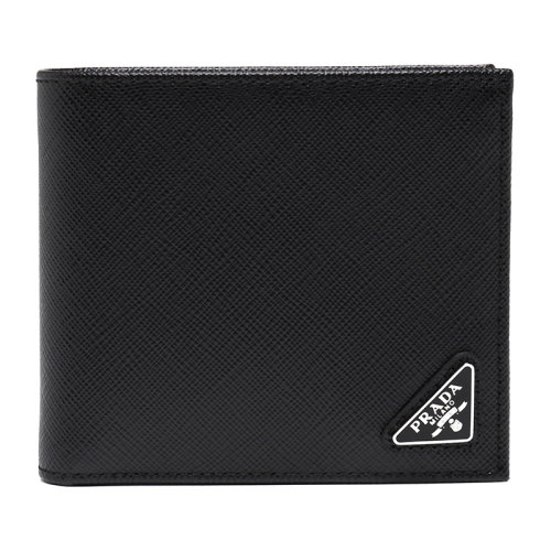 PRADA/普拉达 时尚潮流牛皮革钱包男士短钱夹2MO513QHH
