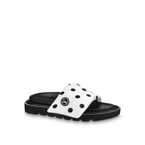  LV路易威登 22年秋冬 女士 平底凉鞋 POOL PILLOW COMFORT 平底凉拖 1AA0RL 1AA0RT 1AA0RR 1AA