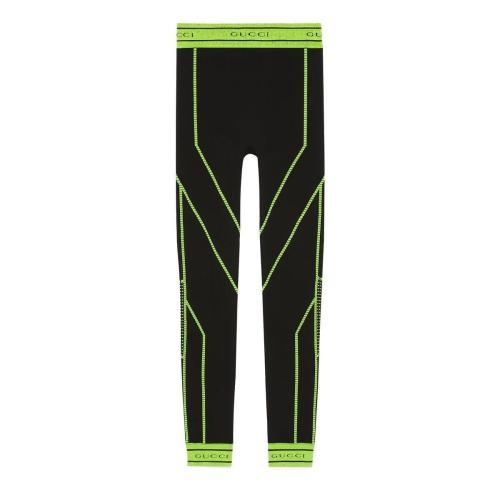  GUCCI古驰 22年秋冬 男士 提花圆筒针织紧身裤 696130 XJEHG 1131