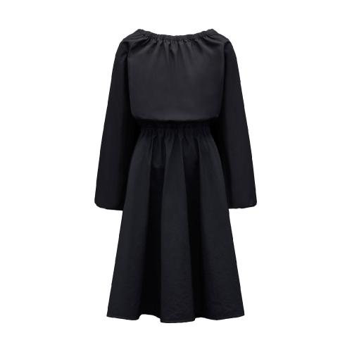  MONCLER蒙可蒙克莱 22年秋冬 女士 连衣裙 Cotton Poplin Dress H20932G000062699U999