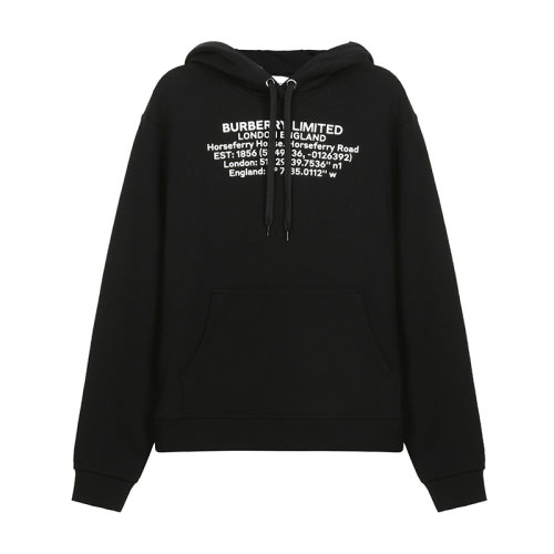 BURBERRY/博柏利 女卫衣 女士棉质连帽卫衣运动衫 8024631