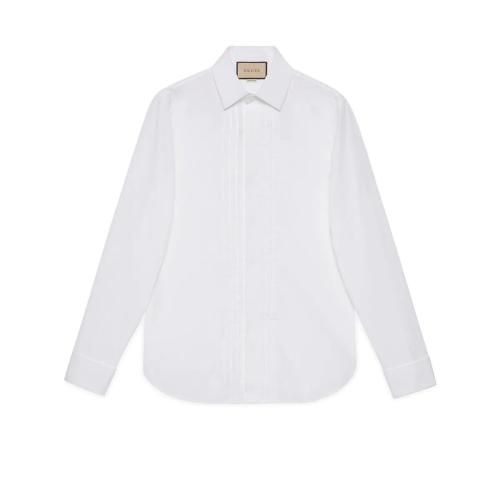  GUCCI古驰 22年秋冬 男士 棉质府绸衬衫 699565 Z3854 9000