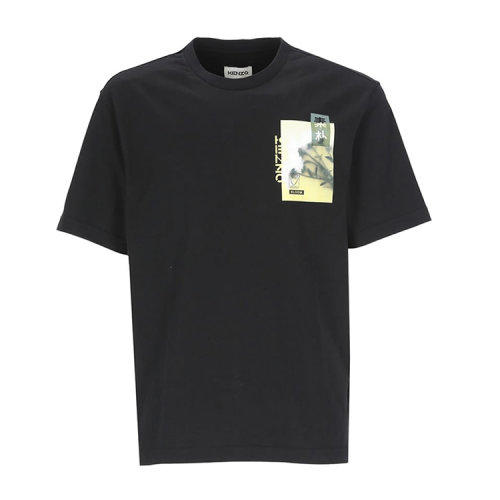 【两周可发】KENZO/高田贤三 22年春夏 百搭 男性 男士短袖T恤 FC55TS213_4SA99