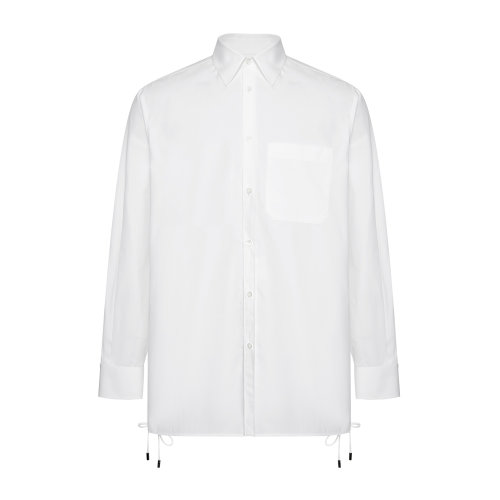 Valentino/华伦天奴 白色 男士VALENTINO标识印花衬衫 UV3ABF004WW001 2020年秋冬